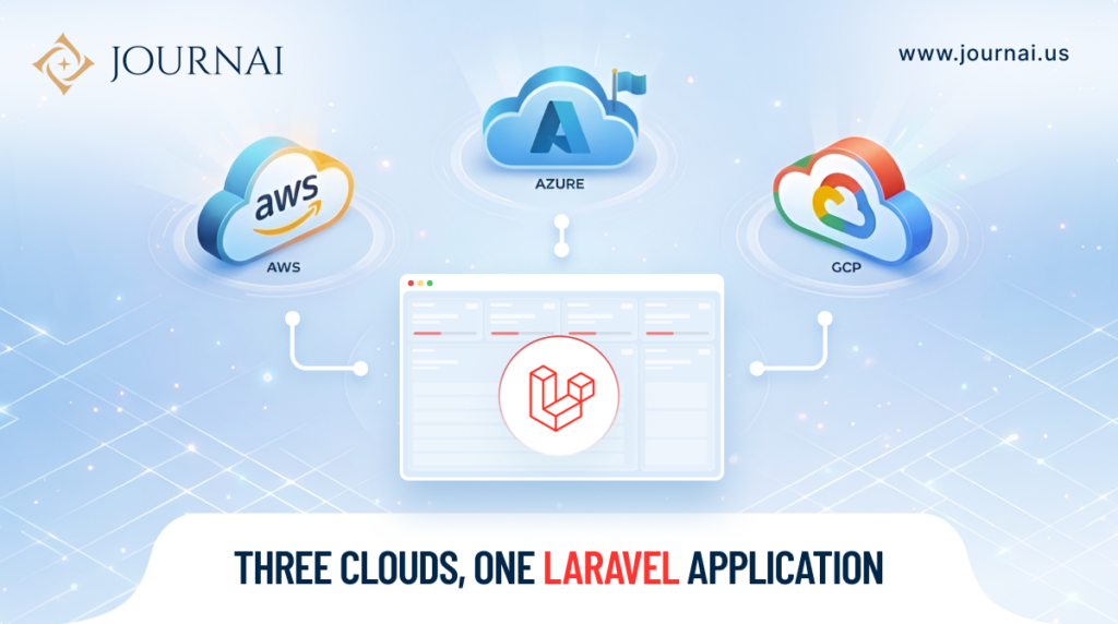 Three Clouds One Laravel Application