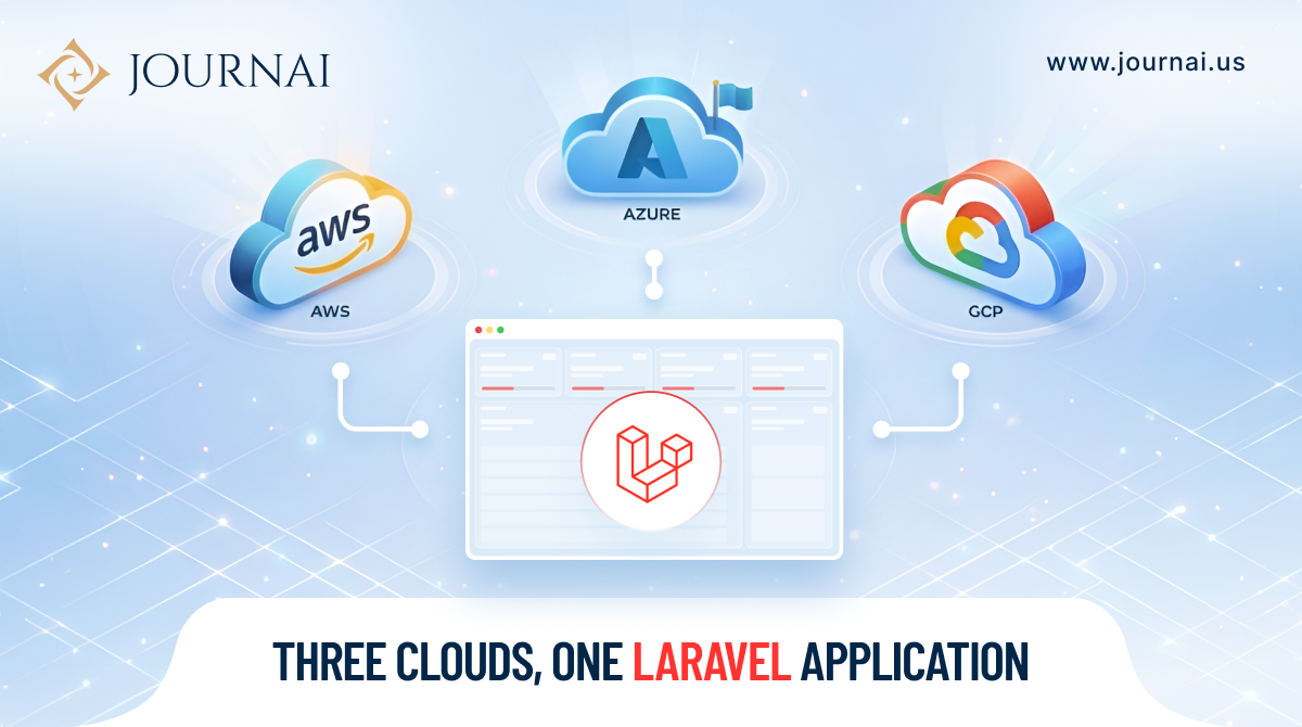 Three Clouds One Laravel Application